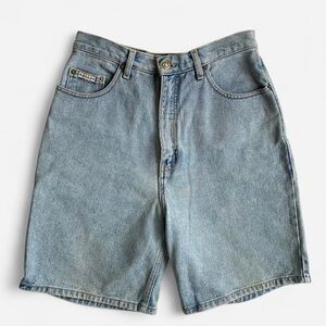 SOLDVintage blue denim high waisted shortsSOLD